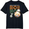 image:imageStar Wars Rise of Skywalker BB8 and DO Droid TShirtBlack