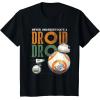 image:imageStar Wars Rise of Skywalker BB8 and DO Droid TShirtBlack
