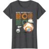 image:imageStar Wars Rise of Skywalker BB8 and DO Droid TShirtDark Heather Grey