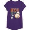 image:imageStar Wars Rise of Skywalker BB8 and DO Droid TShirtPurple