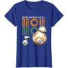 image:imageStar Wars Rise of Skywalker BB8 and DO Droid TShirtRoyal Blue