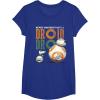 image:imageStar Wars Rise of Skywalker BB8 and DO Droid TShirtRoyal Blue