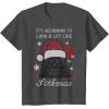 image:imageStar Wars Santa Vader A Lot Like Sithmas Christmas TShirt TShirtDark Heather Grey