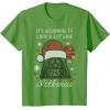 image:imageStar Wars Santa Vader A Lot Like Sithmas Christmas TShirt TShirtGrass Green