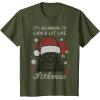 image:imageStar Wars Santa Vader A Lot Like Sithmas Christmas TShirt TShirtOlive Green