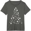 image:imageStar Wars Ship Ornaments Top Christmas Tree TShirt TShirtAsphalt Grey