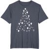 image:imageStar Wars Ship Ornaments Top Christmas Tree TShirt TShirtHeather Blue