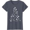 image:imageStar Wars Ship Ornaments Top Christmas Tree TShirt TShirtHeather Blue