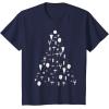 image:imageStar Wars Ship Ornaments Top Christmas Tree TShirt TShirtNavy Blue