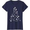 image:imageStar Wars Ship Ornaments Top Christmas Tree TShirt TShirtNavy Blue