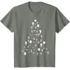 image:imageStar Wars Ship Ornaments Top Christmas Tree TShirt TShirtOlive Heather
