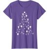image:imageStar Wars Ship Ornaments Top Christmas Tree TShirt TShirtPurple Heather