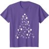 image:imageStar Wars Ship Ornaments Top Christmas Tree TShirt TShirtPurple Heather