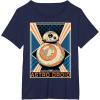 image:imageStar Wars The Force Awakens BB8 Astro Droid Poster TShirtNavy Blue