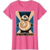 image:imageStar Wars The Force Awakens BB8 Astro Droid Poster TShirtPink Heather