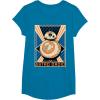 image:imageStar Wars The Force Awakens BB8 Astro Droid Poster TShirtSapphire Blue