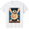 image:imageStar Wars The Force Awakens BB8 Astro Droid Poster TShirtWhite