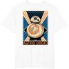 image:imageStar Wars The Force Awakens BB8 Astro Droid Poster TShirtWhite
