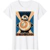image:imageStar Wars The Force Awakens BB8 Astro Droid Poster TShirtWhite
