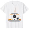 image:imageStar Wars The Force Awakens BB8 Big Face Costume Halloween TShirtWhite