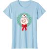 image:imageStar Wars The Force Awakens Christmas Crown BB8 Chest Logo TShirtBaby Blue