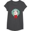 image:imageStar Wars The Force Awakens Christmas Crown BB8 Chest Logo TShirtDark Heather Grey