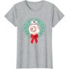 image:imageStar Wars The Force Awakens Christmas Crown BB8 Chest Logo TShirtHeather Grey