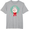 image:imageStar Wars The Force Awakens Christmas Crown BB8 Chest Logo TShirtHeather Grey