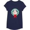 image:imageStar Wars The Force Awakens Christmas Crown BB8 Chest Logo TShirtNavy Blue