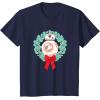 image:imageStar Wars The Force Awakens Christmas Crown BB8 Chest Logo TShirtNavy Blue