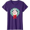 image:imageStar Wars The Force Awakens Christmas Crown BB8 Chest Logo TShirtPurple