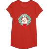 image:imageStar Wars The Force Awakens Christmas Crown BB8 Chest Logo TShirtRed