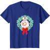 image:imageStar Wars The Force Awakens Christmas Crown BB8 Chest Logo TShirtRoyal Blue