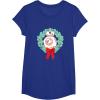 image:imageStar Wars The Force Awakens Christmas Crown BB8 Chest Logo TShirtRoyal Blue