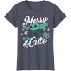 image:imageStar Wars The Mandalorian Christmas The Child Merry amp Cute TShirtHeather Blue