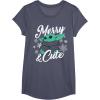 image:imageStar Wars The Mandalorian Christmas The Child Merry amp Cute TShirtHeather Blue