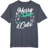 image:imageStar Wars The Mandalorian Christmas The Child Merry amp Cute TShirtHeather Blue