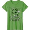 image:imageStar Wars The Mandalorian Christmas The Child Presents TShirtGrass Green