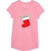 image:imageStar Wars The Mandalorian Grogu Christmas Holiday Stocking TShirtPink