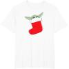 image:imageStar Wars The Mandalorian Grogu Christmas Holiday Stocking TShirtWhite