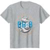 image:imageStar Wars The Rise of Skywalker BB8 Resistance Forever TShirtHeather Grey