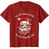 image:imageStar Wars Trooper Tangled Naughty Side Christmas TShirt TShirtCranberry Red