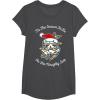 image:imageStar Wars Trooper Tangled Naughty Side Christmas TShirt TShirtDark Heather Grey