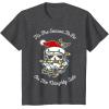 image:imageStar Wars Trooper Tangled Naughty Side Christmas TShirt TShirtDark Heather Grey