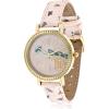 image:imageAccutime Lucas Star Wars Mandalorian Baby Yoda Adult Analog Womens Watch  Pink Faux Leather Female Analog Watch Model MNL5029AZ
