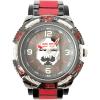 image:imageAccutime Mens Disney Lucas Film Star Wars The Bad Batch Gun Metal Analog Quartz Wrist Watch with Red Accents for Male Adults Model BAD8017AZ