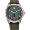 image:imageCitizen Mens EcoDrive Boba Fett Watch SilverTone Stainless Steel Case with a Green Nylon Strap amp Green Dial Style AW141806W