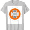 image:imageStar Wars BB8 Halloween Costume TShirtSilver Grey