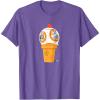 image:imageStar Wars BB8 Ice Cream TShirtPurple Heather