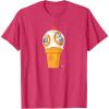 image:imageStar Wars BB8 Ice Cream TShirtRed Heather